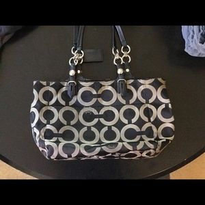 Black coach bag